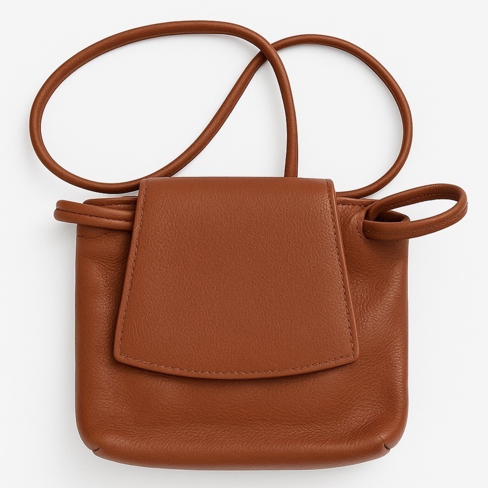 Tom Thomas Brown Cowhide Leather Backpack